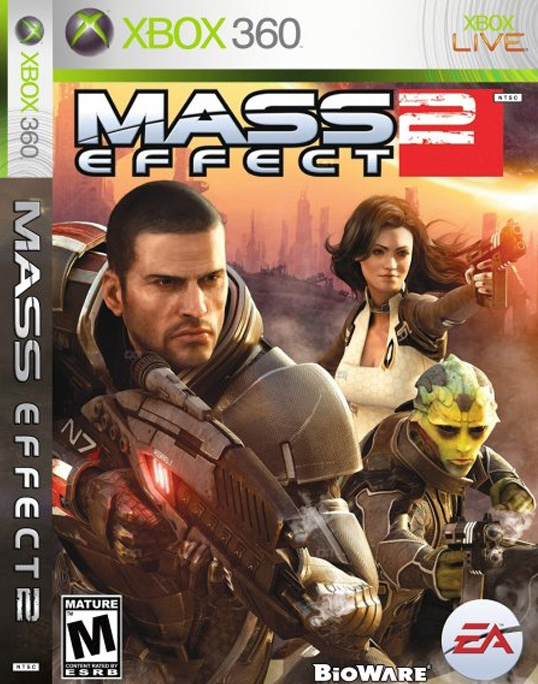 Mass Effect 2 Xbox Cover