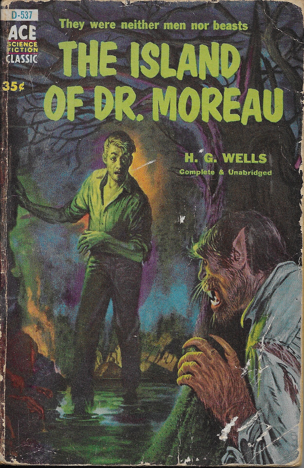 Book cover of The Island of Dr. Moreau