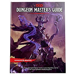 Dungeons and Dragons Dungeon Master's Guide - a lich stands atop a mountain