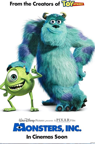 Monsters, Inc. Movie Poster