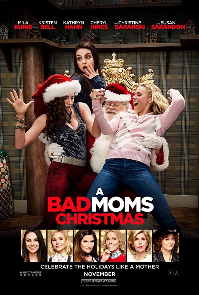 a bad moms Christmas movie promo pic