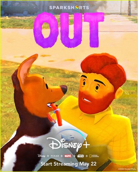 Disney Pixar's Out film poster 