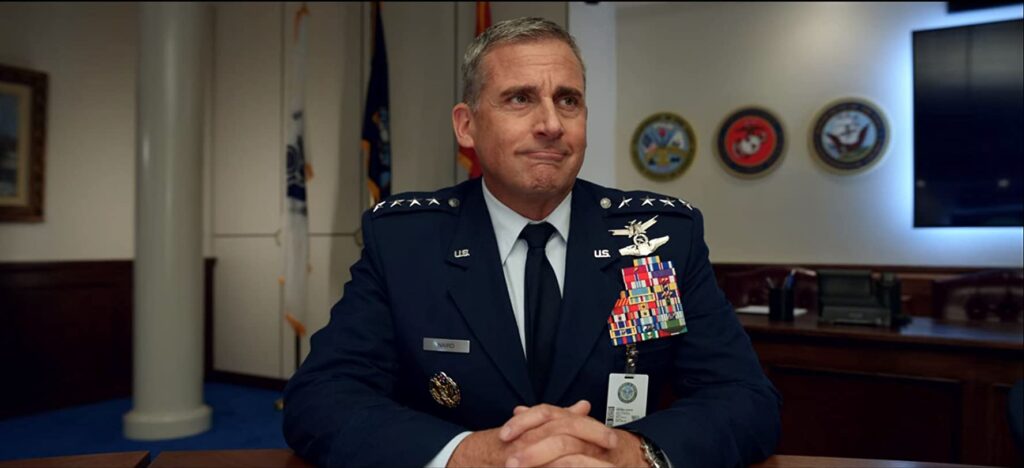 Steve Carell on Netflix's Space Force