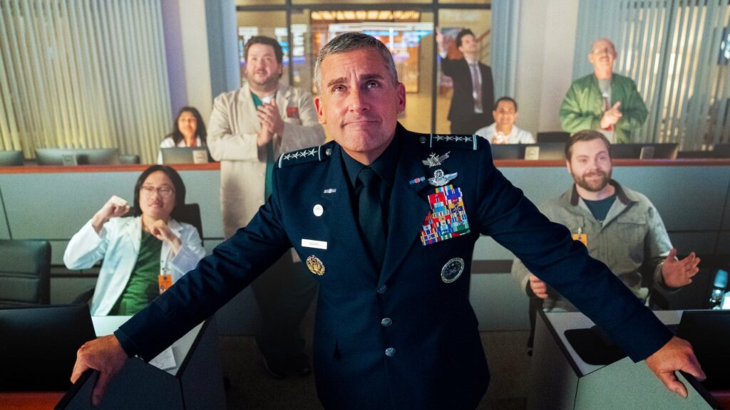 Steve Carell on Netflix's Space Force