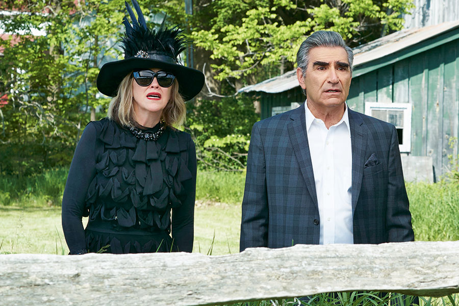 Johnny and Moira Schitt's Creek